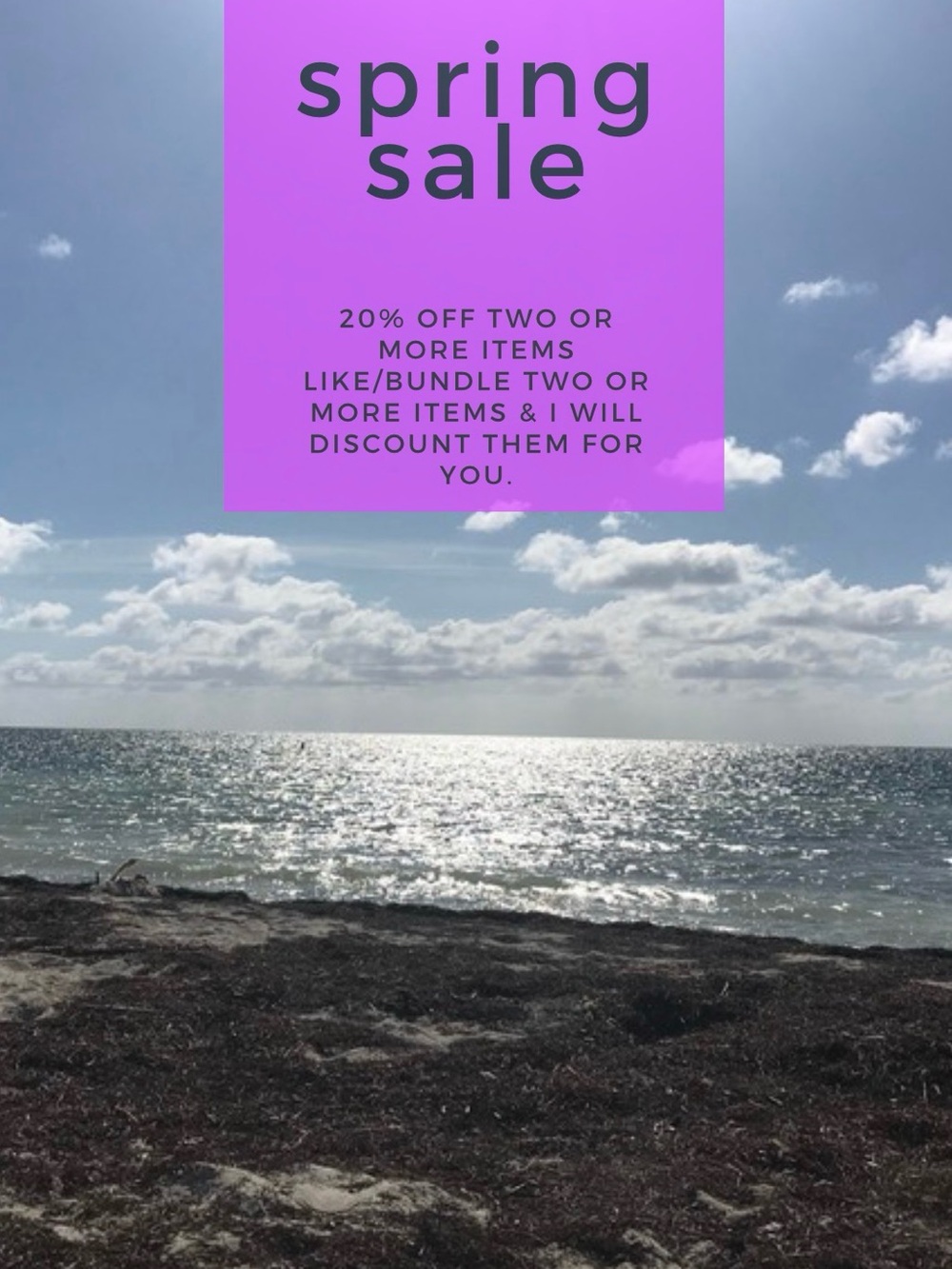 20% off two or more items